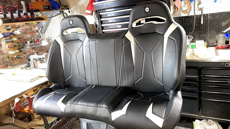 Custom UTV bench seat upholstery